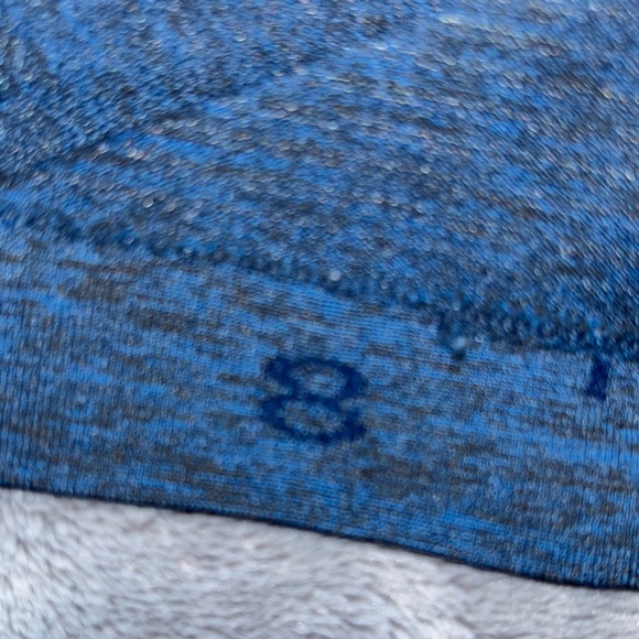 Lululemon run swiftly tech racerback blue black heather tank top 8 - Picture 8 of 8